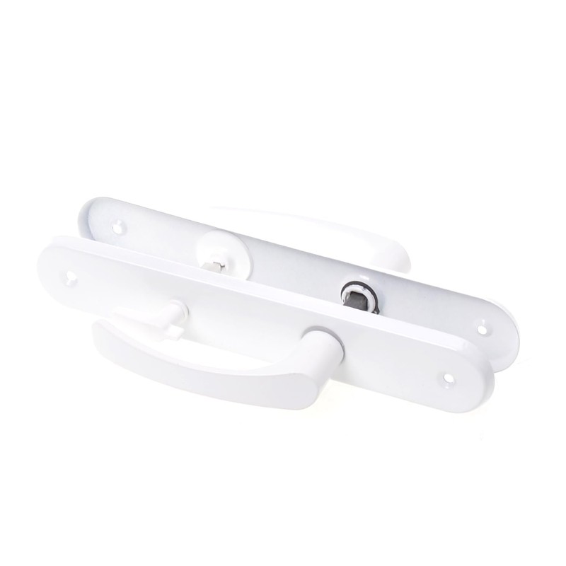 Aqbau® Door Handle Set Long Plate White Door Handle Door