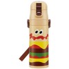 Skater SDC4-A Children's Stainless Steel Water Bottle, Direct Drinking Burger