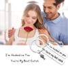 Couple Keychain I'm Hooked on You You're My Best Catch