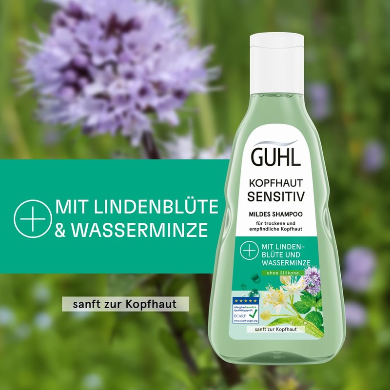 Guhl Scalp Sensitive Shampoo – Content: 250 ml – Hair