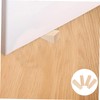 DOITOOL 4pcs Door Stop Wedge Wooden Door Stoppers for Home