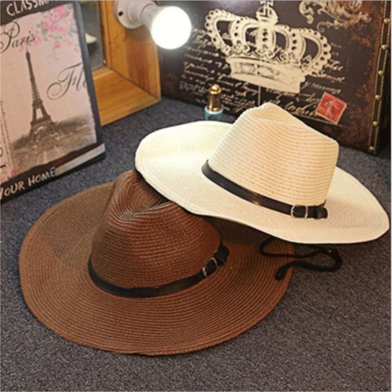 ZOEMAKE Straw Hat, Foldable, Spring and Summer, Breathable, UV Protection,