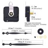 Zeizafa High Torque Silent DIY Wall Clock Quartz Movement Mechanism