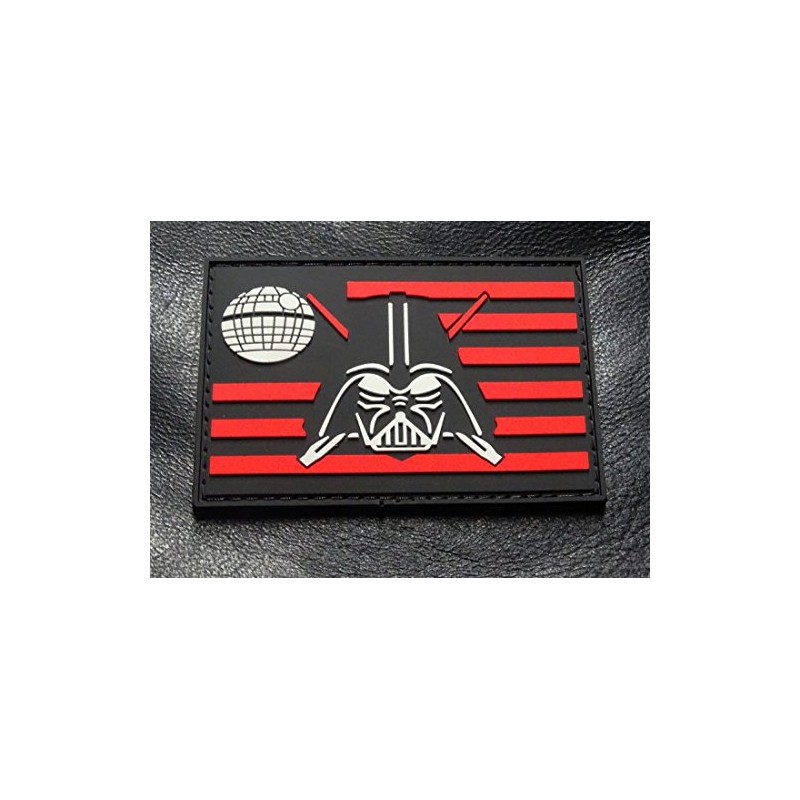 Darth USA Flag Patch (Hook Fastener - 3D PVC Rubber)