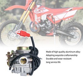FWYWNL GY6 Scooter Carburetor with 49CC 50CC 4-Stroke Scooter ATV Go Karts Quads Moped Carburetor 50CC PD18J Engines Moped ATV Go Kart Quads Buggy