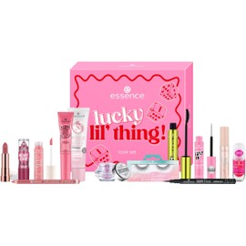 Essence Lucky Lil' Thing! Look Set, Multi Set, Shiny, Colour-Intense, Glitter, Metallic, Acetone-Free, Vegan, No Microplastic Particles, No Parabens, Pack of 1