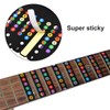 HQdeal Guitar Sheet Music Sticker, Guitar Fingerboard Guitar Neck Sticker