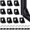 Corner Bracket, 9 Piece Angle Bracket, 10 Piece Set 20x20x17mm