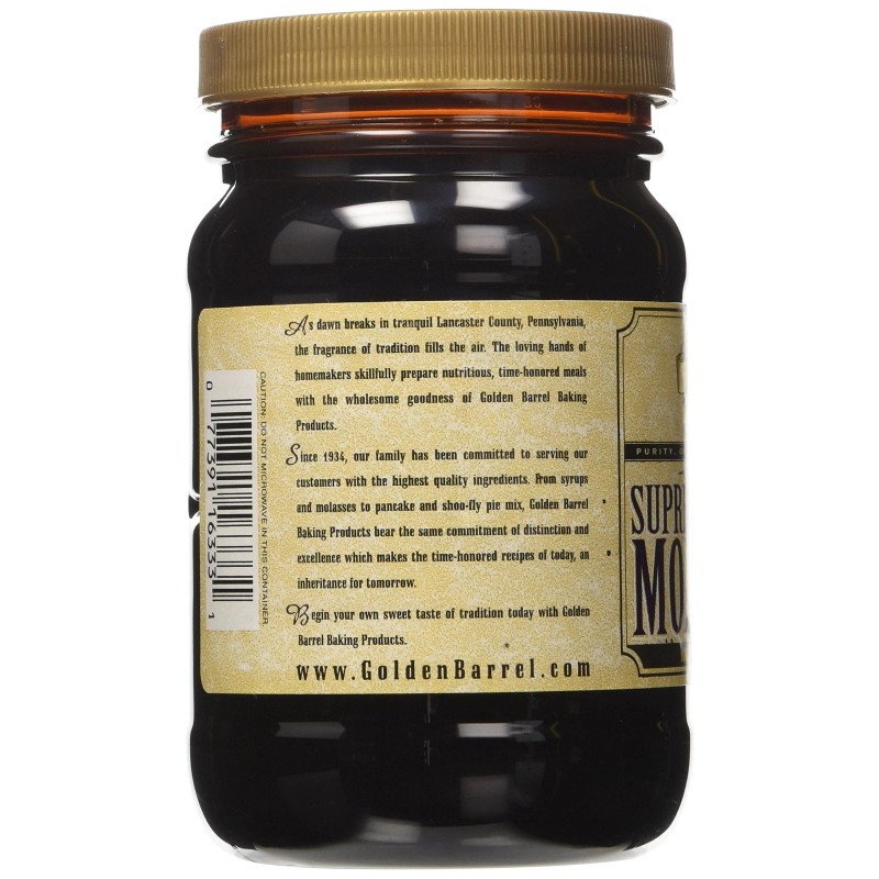 GOLDEN BARREL 16 Oz Golden Barrel Supreme Baking Molasses Sulfur