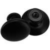 MUKLEI 30 PCS Black Round Cabinet Knobs, Matte Door Knobs