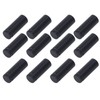 Tornillo Separador, 12PCS 19 × 50 Mm Clavo Publicitario Acero Inoxidable Engrosado Superficie Pulida Estable Tornillos Separadores Negros Mate Acrílico, Tornillos para Computadora