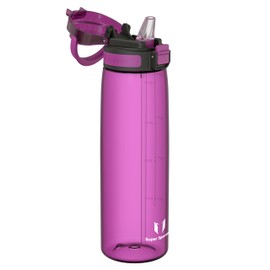 Super Sparrow Water Bottle - 1L - TouchSip Bottle - BPA-Free, Non-Toxic, Eco-Friendly - Straw Tritan Bottles for Sports, Outdoors, Camping, Travel