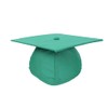 Newrara Graduation Unisex Matte Adult Graduation Cap with Tassel (Green)