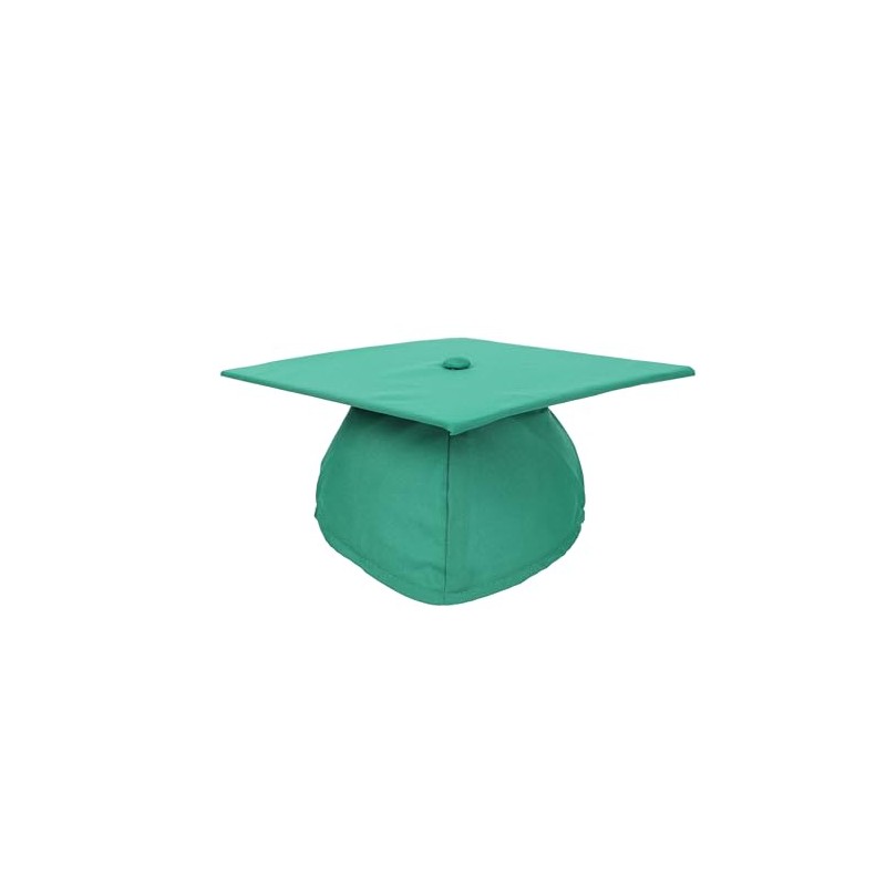 Newrara Graduation Unisex Matte Adult Graduation Cap with Tassel (Green)