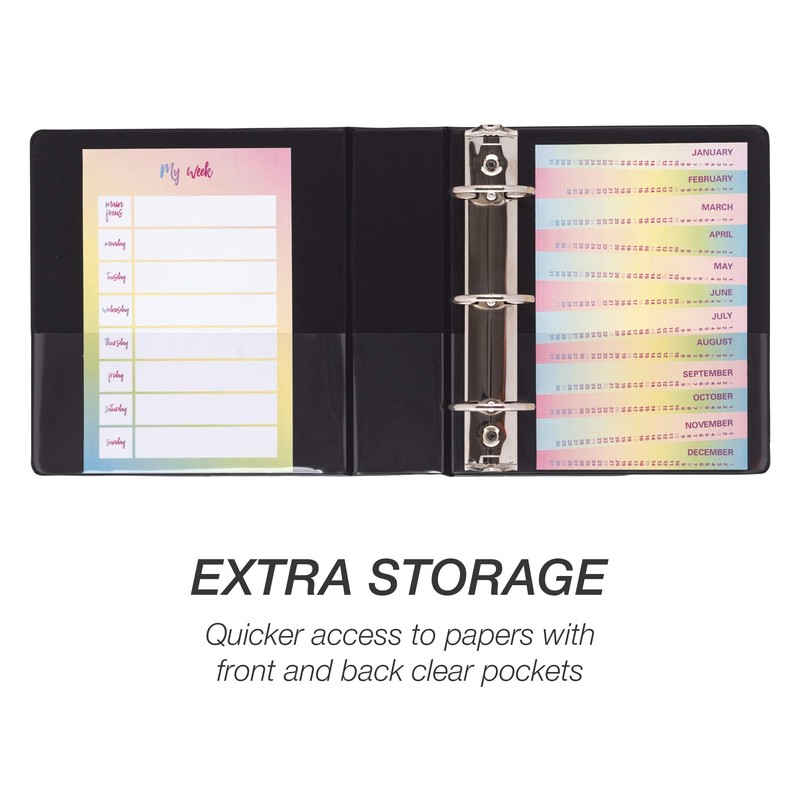 Samsill 2-Inches Value Binder, Black (12600)