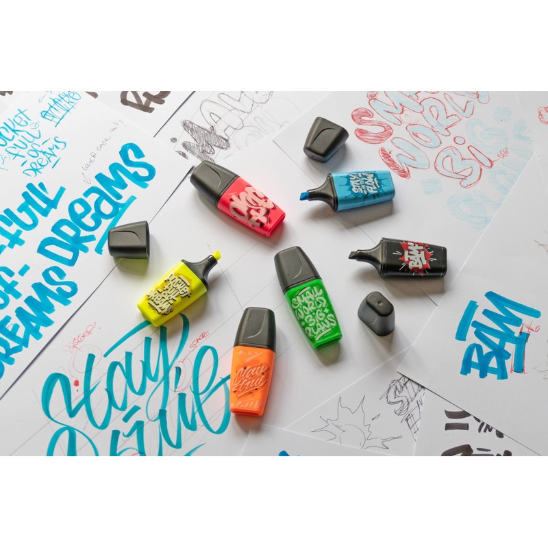 Highlighter - STABILO BOSS MINI by Snooze One - Pack