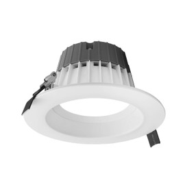 NICOR Lighting CLR62SWRVS9WH LED Downlight, 6, White