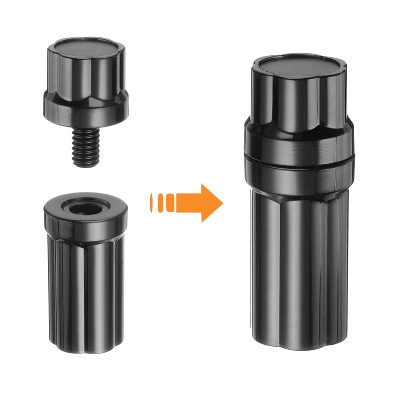 PATIKIL Pool Cue Joint Protector 5/16x18, 2 Pcs Plastic Billiard