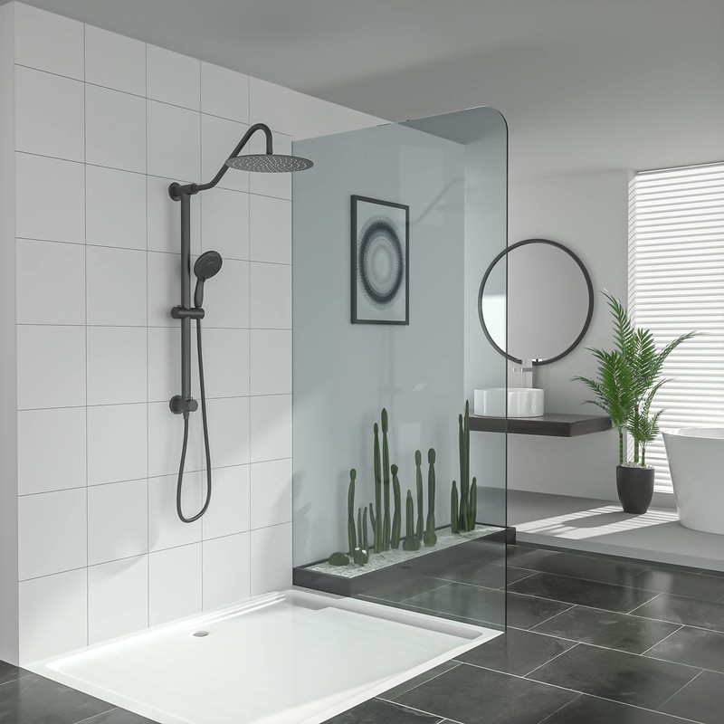 Sarlai Rain Shower Head with Handheld Spray - Dual Shower
