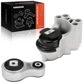 A-Premium 2PCS Engine Motor Mount and Torque Strut Mount Kit Compatible with Ford Fusion 2010-2012 & Lincoln MKZ 2007-2012, 3.5L, Replace# 7H6Z6038A, 8H6Z6068A
