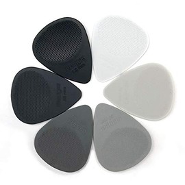 Wedgie WNXTS Nylon XT Guitar Pick Sampler: Thin, Medium, and Heavy, 6 Pack