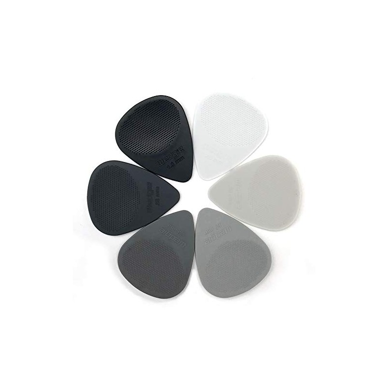 Wedgie WNXTS Nylon XT Guitar Pick Sampler: Thin, Medium, and