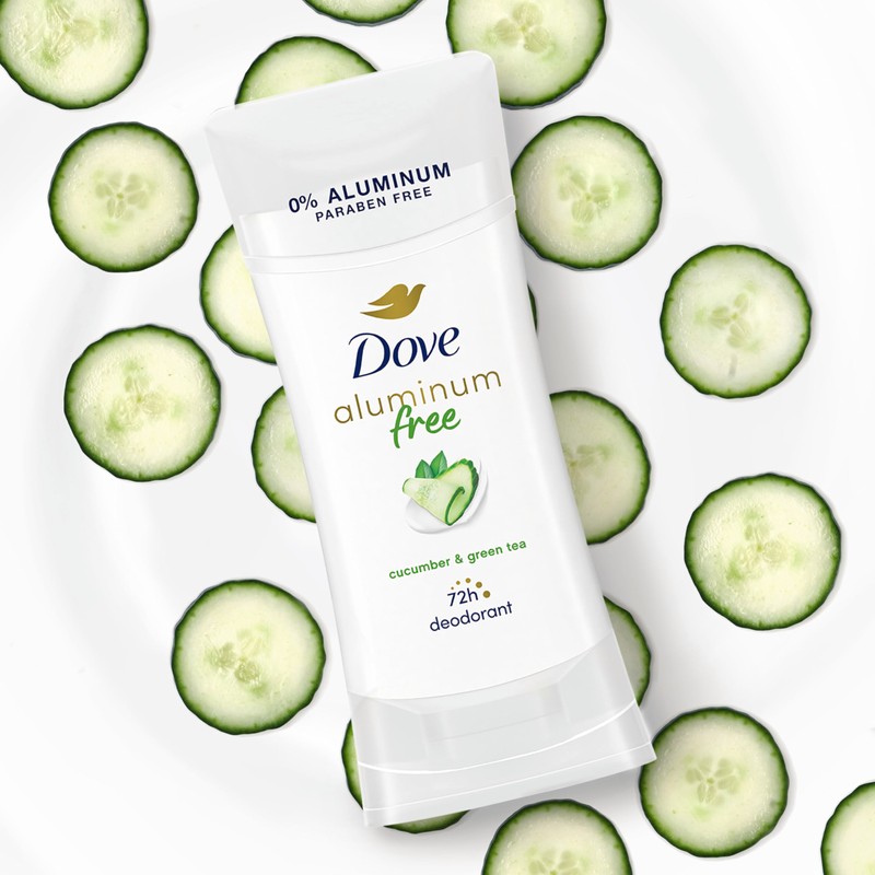 Dove Aluminum Free Deodorant for Women Cucumber and Green Tea