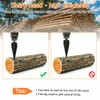High Speed Twist Firewood Drill Bit Wood Splitter Screw Splitting