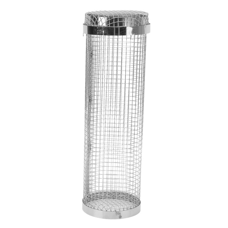 BBQ Net Tube Rolling Grilling Basket Stainless Steel Wire Mesh