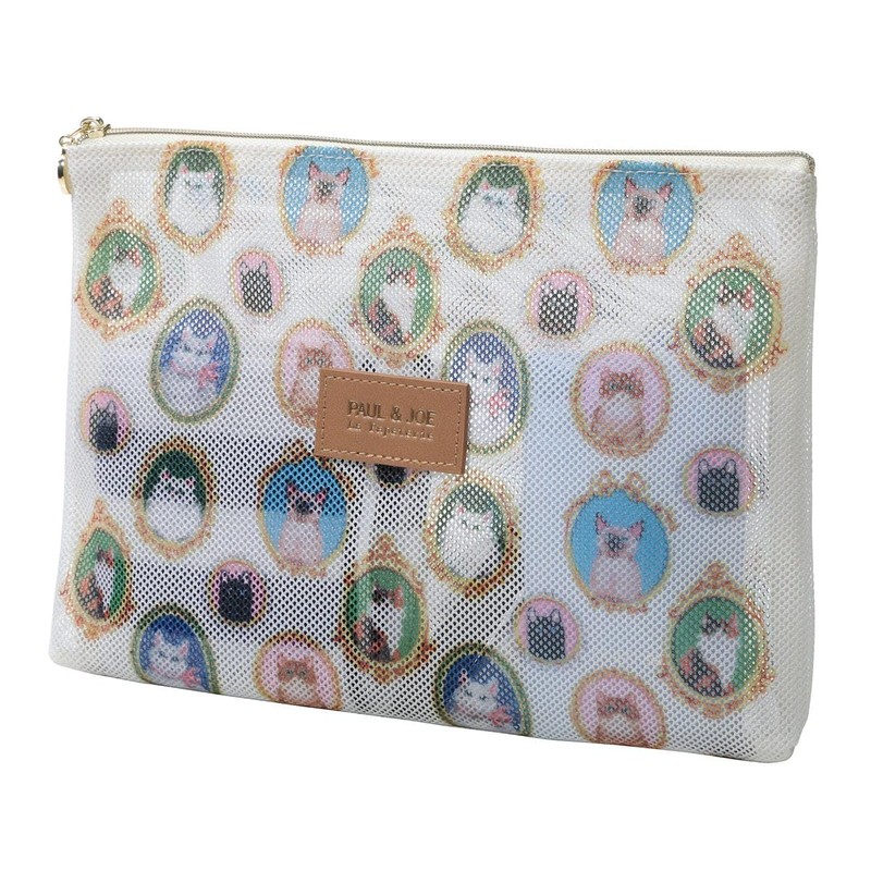 Paul & Joe La Papetry Marks Cats Cameo PAJ-PO14-WH Printed