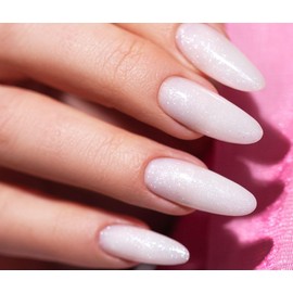 Victoria Vynn Sparkling UV/LED Builder Gel Easy Fiber Gel for Nail Manicure Glitter (Sparkle Milky, 15ml)