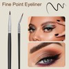 6 Pieces Eyeliner Brush Set, Precision Gel Eye Liner, Angled