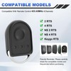 433.42 MHz Garage Door Remote, 1 PCS Garage Door Opener