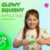 Glow in the Dark Putty - 2 x Squeezable Exciting