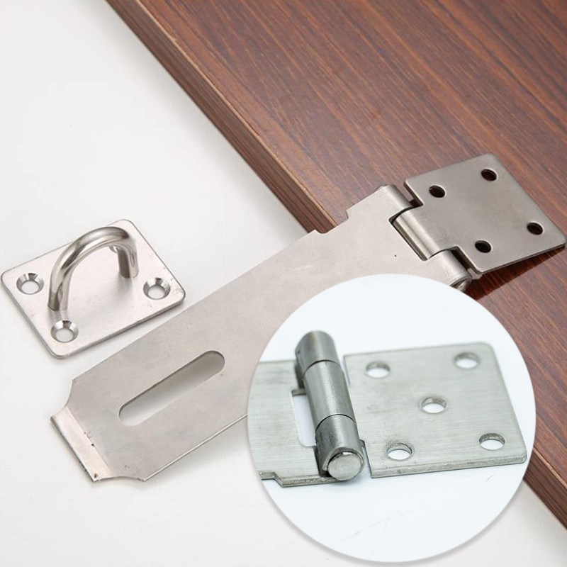 Padlock Hasp Stainless Steel Security Hasp Door Latch Gate Lock