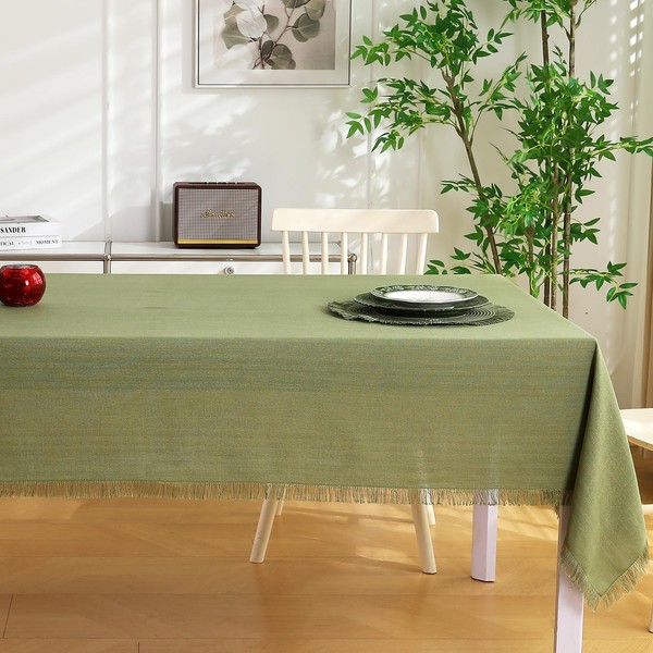 Midsummer Breeze Cotton Rectangle Table Cloth for Spring, Summer, St