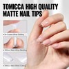 TOMICCA Nail Tips for Gel Nails with 7 g Nail