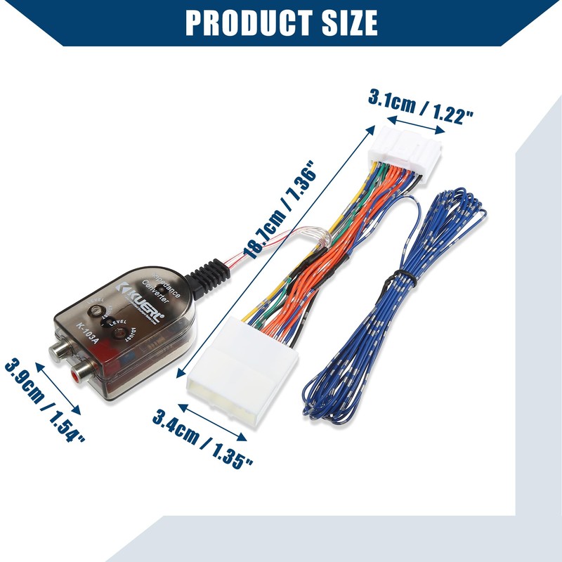 Hihaha Inner/Radio Add a Subwoofer Amplifier Harness for Nissan Altima