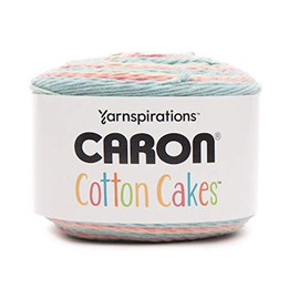 Caron Cotton Cakes Self Striping Yarn 530 yd/485 m 8.8 oz/250 g (Peach Blossom)