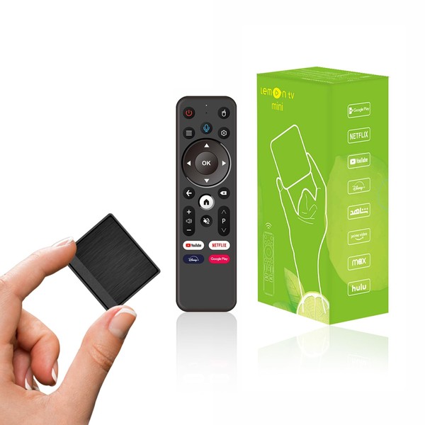 BOXPUT Lemon TV Mini Android TV Box, Android 12.0 TV