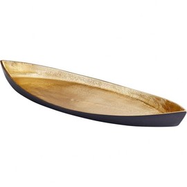 Cyan Design 10619 Alumbrar Matt Black and Gold Tray