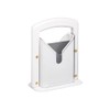 Hoan The Original Bagel Guillotine Universal Slicer, 9.25-Inch, White -