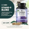 LIFE 360+ Vitamina-B Blend Uva | 220 cápsulas | 640mg
