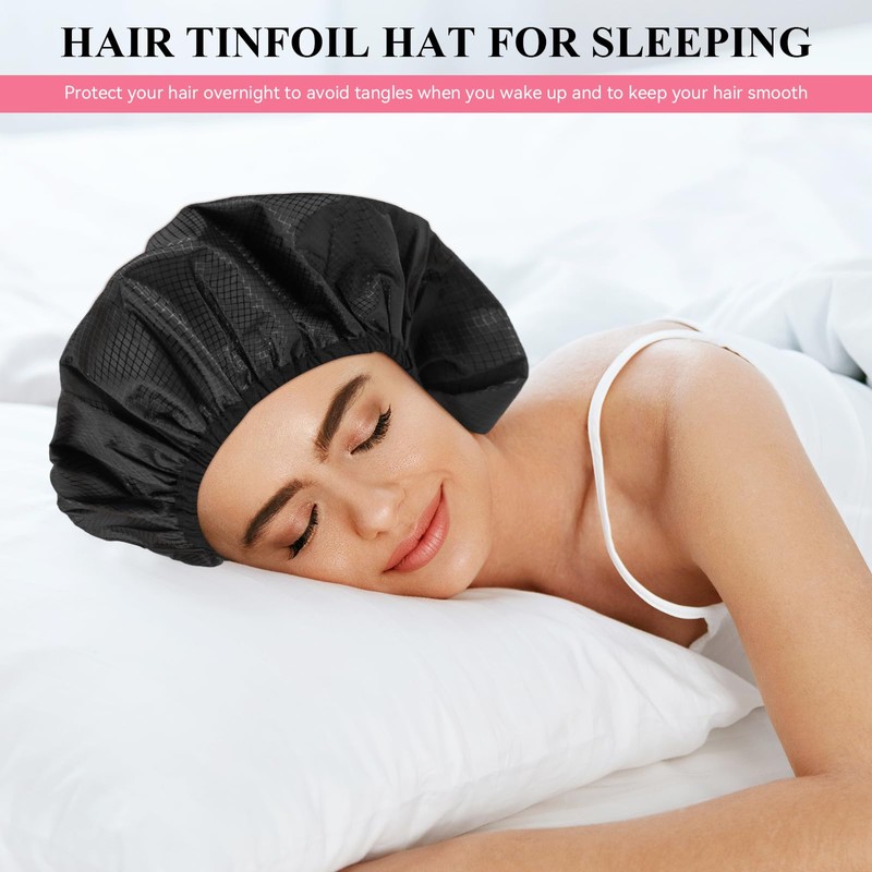 2 Pieces Deep Care Heated Hat Self Heating Hat for