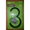 EVERBILT 5 in. Everbilt Elevated Black Number 3