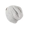 Sterntaler Boys' Slouch Beanie Melange Hat, lightgrey, 55