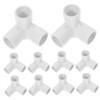 Uonlytech 10 Piezas codo de tubería de agua conector de
