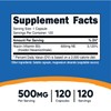 Nutricost Nutricost Niacin (Flush-Free) Inositol Hexanicotinate 500mg, 120 Capsules, Vitamin