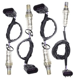 higherbro 4PCS Oxygen O2 Sensor 1 & 2 for 2006-2011 Hyundai Sonata 3.3L; 2007-2008 Hyundai Entourage 3.8L Upstream + Downstream