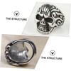SAFIGLE Retro Gothic Skull Ring for Men Creative Titanium Steel